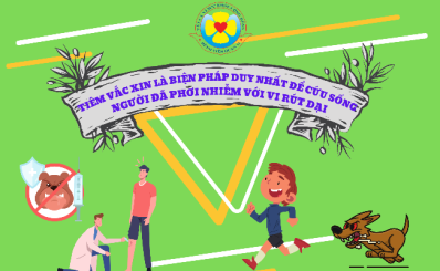 (HCDC) - Tiêm vắc xin là biện pháp duy nhất để cứu sống người đã phơi nhiễm với vi rút Dại